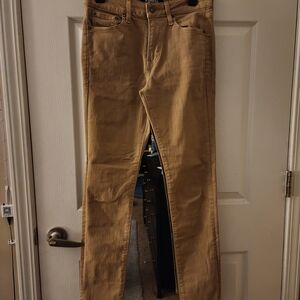 Mens EXPRESS Tan Skinny Jeans